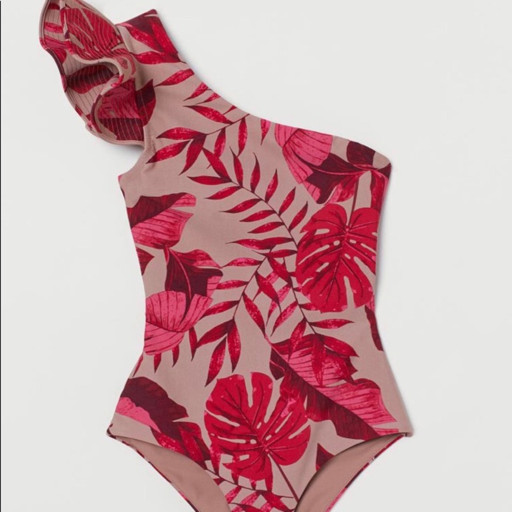 *SOLD* Johanna Ortiz/H&M one shoulder swimsuit - Picture 1 of 6
